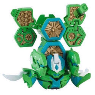 Bakugan Combat Set Strikeflier Green Ventus & Turbine Copper Set