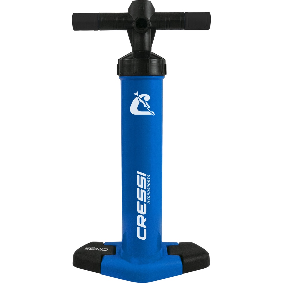 cressi-feather-high-pressure-inflation-hand-pump-black-1100-cc-ปั๊มลมพกพาขนาด-1100cc