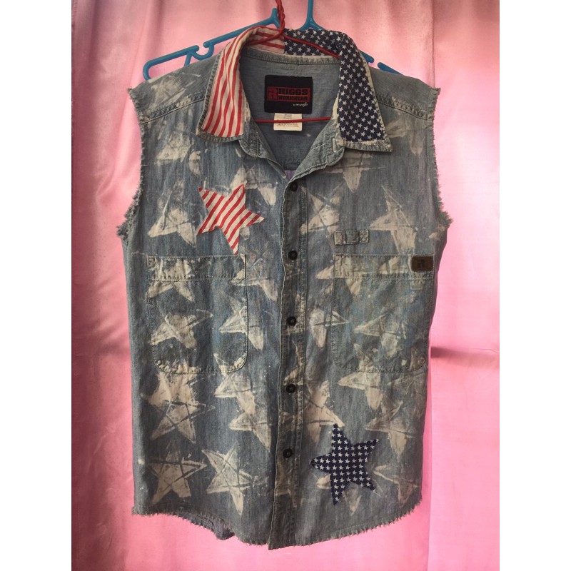 เสื้อยีนส์ปกเชิ้ต-แบรนด์-wrangler
