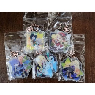 [พร้อมส่ง] พวงกุญแจ Genshin Impact Food Theme Keychain ขนาด 6.5cm สินค้าFanmade