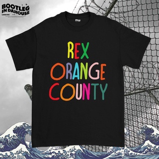 เสื้อเชิ้ตวงดนตรี Orange County Rex สีส้มS-5XL