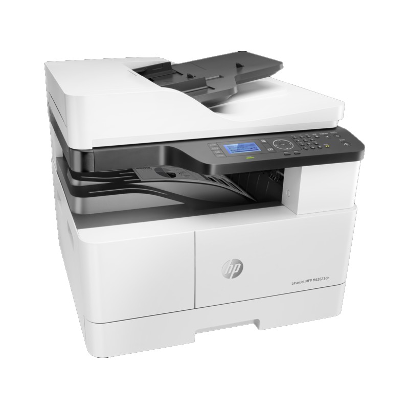 เครื่องปริ้น-hp-laserjet-mfp-m42623dn-8af50a-printer-a3-all-in-one-เลเซอร์ปริ้นเตอร์ขาวดำ-a3-เครื่องพร้อมหมึกแท้