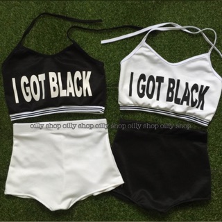 ชุดว่ายน้ำ I GOT BLACK