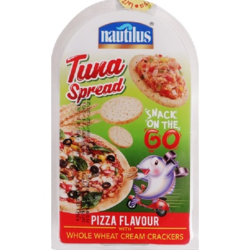 tha-shop-85-ก-x-4-nautilus-tuna-spread-crackers-pizza-นอติลุส-ทูน่าสเปรด-แครกเกอร์-รสพิซซ่า-ขนมขบเคี้ยว-อาหารว่าง