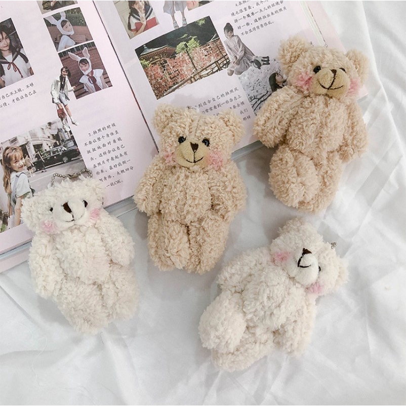 ราคาและรีวิวพวงกุญแจ จี้ลายตุ๊กตาหมี และกระต่ายน่ารัก สไตล์เกาหลี