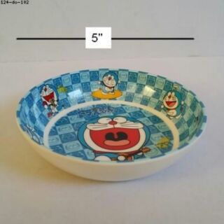 ชามเมลามีน ใบเล็ก สำหรับใส่ของว่าง เส้นผ่าศูนย์กลาง 5 นิ้ว ลาย โดราเอม่อน Doraemon