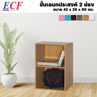 ECF ชั้นวางของอเนกประสงค์ ชั้นวางของ 2 ช่อง