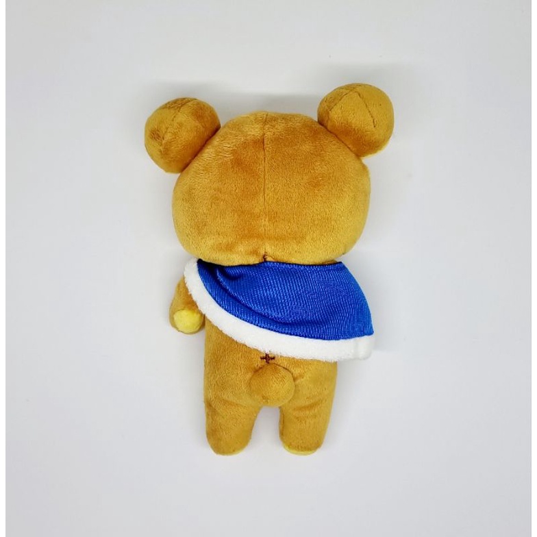 ตุ๊กตาrilakkumaผ้าคลุมน้ำเงิน