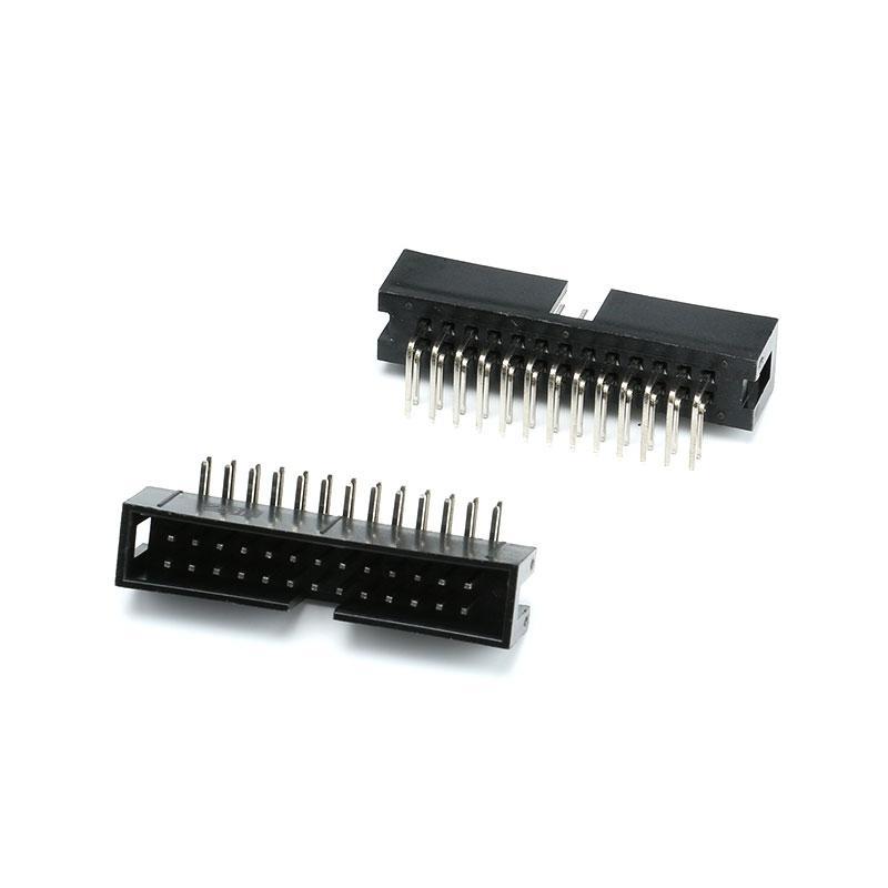 20pcs 2.54mm DC3 6P 8P 10P 14P 16P 20P 26P 30P 34P 40P ซ็อกเก็ต Header ...