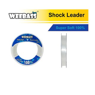 สินค้า Shock leader Weebass 20LB-80LB 📌 กรอกโค้ด BRK7YS ส่วนลด 20% ลดสูงสุด 40.- ไม่มีขั้นต่ำ