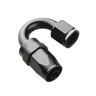 180 Degree AN4 AN6 AN8 AN10 Swivel Fuel Oil Line Hose End Fitting Adapter Aluminum