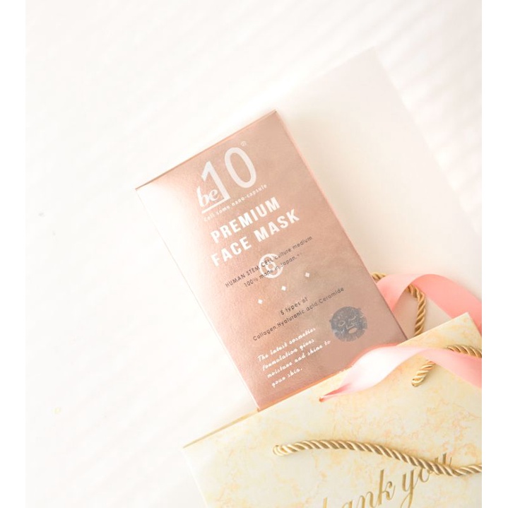 พร้อมส่ง-โปรโมชั่น-be-10-premuim-face-mask-มาส์กหน้าสเต็มเซลล์หน้าเด้ง-ริ้วรอยตื้น-รูขุมขนกระชับ-ผิวเต่งตึงชั่วข้ามคืน