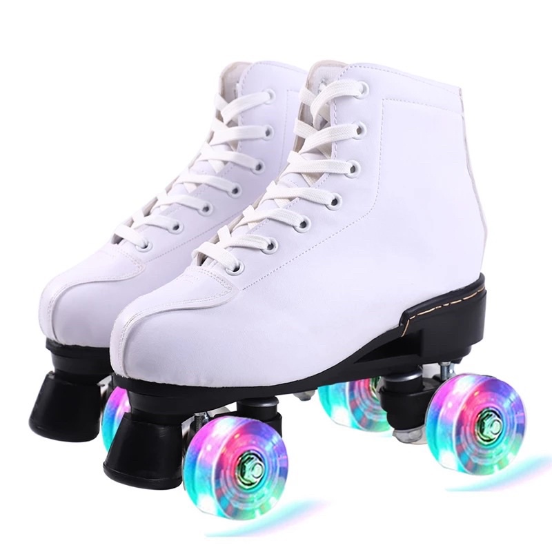 พรีออเดอร์-รอของ-7-15-วันค่ะ-โรเลอร์สเก็ตสีขาว-rollerskate-สีขาว