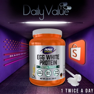 ไข่ขาวโปรตีน / Egg White Protein 680g by NOW FOODS