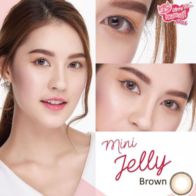 mini-jelly-brown-สายตา-50ถึง-6-50-คอนแทคเลนส์-kitty-kawaii