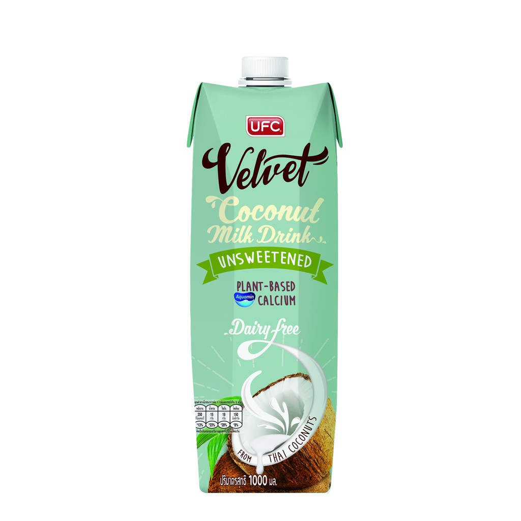 ภาพหน้าปกสินค้าUFC Velvet ยูเอฟซี เวลเวท นมมะพร้าว 1000 มล. (เลือกรสได้)