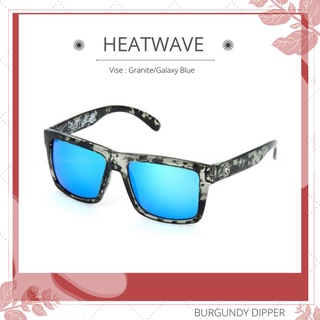 แว่นกันแดด Heatwave รุ่น Vise : Granite/Galaxy Blue