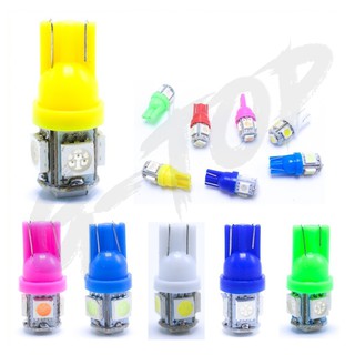 โปรโมชั่น : หลอดไฟหรี่ ไฟเลี้ยว ไฟไมล์ T-10 LED ชุดละ 1 คู่ จัดส่งไวสินค้าส่งจากในประเทศไทย MT28