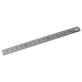 ไม้บรรทัดสแตนเลส 150MM ( Stainless Ruler 150mm )