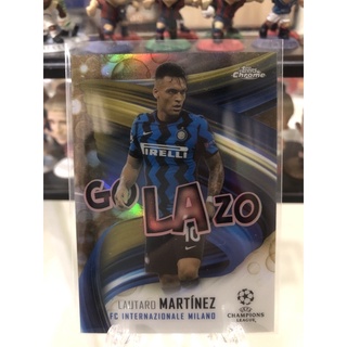 2020-21 Topps Chrome UEFA Champions League Soccer Cards Golazo