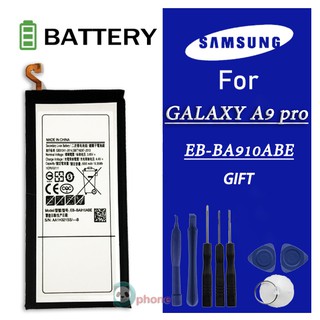 แบตเตอรี่ Samsung Galaxy A9(2016),A910,A9 Pro(EB-BA910ABE)**แบตเตอรี่รับประกัน 3 เดือน**