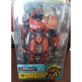 ฟิกเกอร์หุ่นยนต์ Pacific Rim Jaeger Crimson Typhoon NECA ของเล่นสําหรับเด็ก