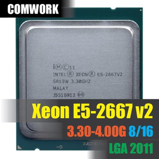 ซีพียู Intel XEON E5 2667 V2 LGA 2011 CPU PROCESSOR X79 C602 WORKSTATION SERVER DELL HP COMWORK