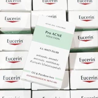 (ของแท้ ฉลากไทย) Eucerin ProACNE Solution A.I. Matt Fluid 5ml.
