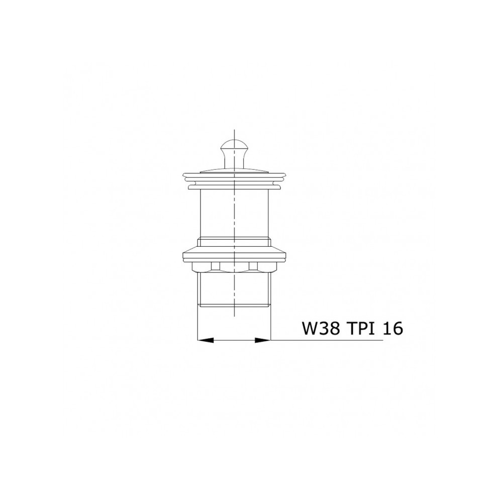 ts611-hm-สะดืออ่างล้างหน้าแบบดึงล๊อค-toto