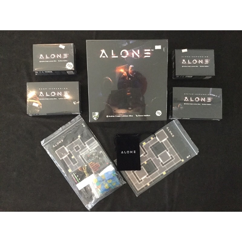 Alone Kickstarter Edition 2nd Printed with all expansions bundle ...