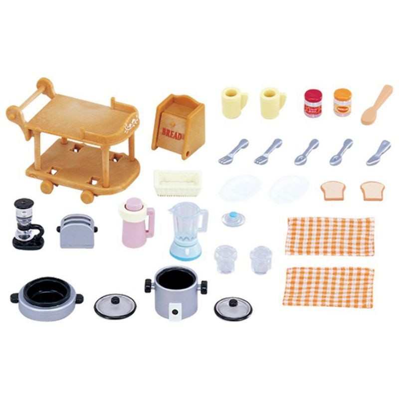 sylvanian-families-kitchen-cookware-set-ซิลวาเนียน-แฟมิลี่-ชุดเครื่องครัว