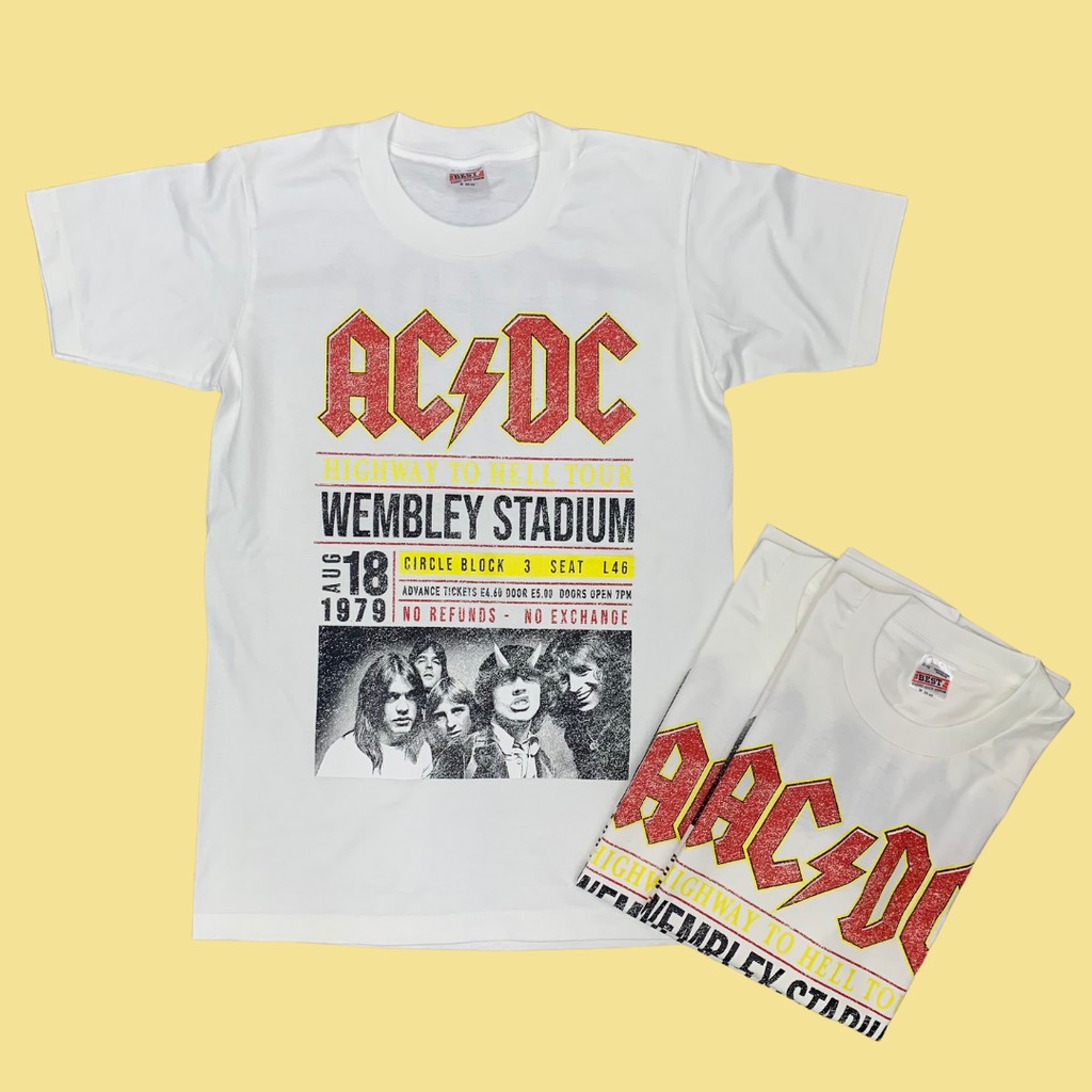 เสื้อวง-acdc-ใหม่ล่าสุด-เสื้อวงวินเทจ-ลายวง-วงร็อค-ลายสวยมากก-สินค้าขายดี