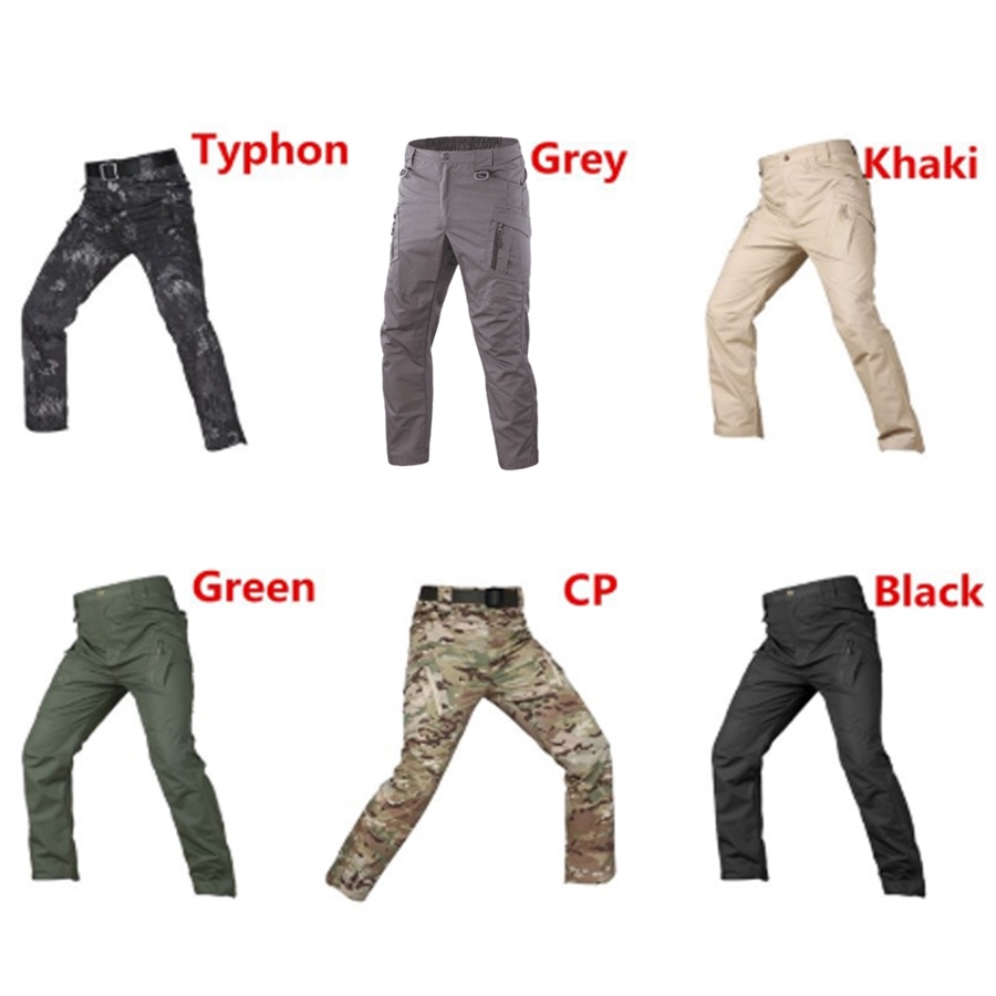 ix9-ผู้ชาย-ทหาร-กางเกงกลางแจ้ง-กีฬา-การธุดงค์-กางเกงยุทธวิธี-บวกขนาดแถมเข็มขัด