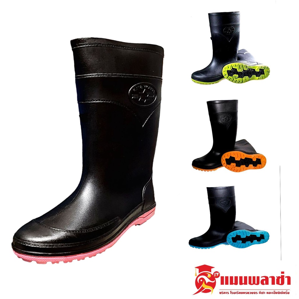 ภาพสินค้ารองเท้าบูท รองเท้าบูทกันน้ำ AS สูง 12.5 นิ้ว (ครึ่งแข้ง) จากร้าน manplaza044872041 บน Shopee ภาพที่ 3