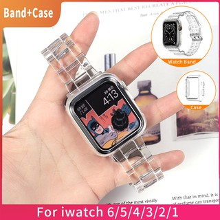 ภาพหน้าปกสินค้าสายนาฬิกาข้อมือสําหรับ Apple Watch Band Series 6 Se 5 4 321 38 มม . 40 มม . 42 มม . 44 มม . ที่เกี่ยวข้อง