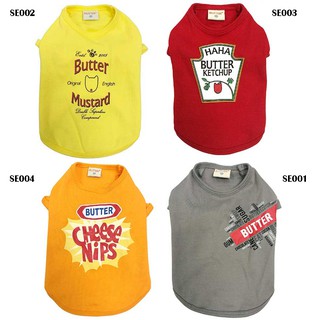 ภาพหน้าปกสินค้าBUTTER DOGWEAR เสื้อสุนัข หรือสัตว์เลี้ยง Brand Butter ซึ่งคุณอาจชอบสินค้านี้