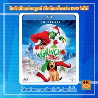 หนังแผ่น Bluray How the Grinch Stole Christmas (2000) เดอะ กริ๊นช์ ตัวเขียวป่วนเมือง Movie FullHD 1080p