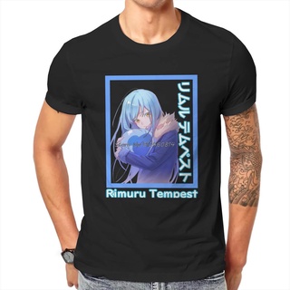 เสื้อยืดโอเวอร์ไซส์นั้น I Got Reincarnated เป็น Slime Rimuru Tempest คลาสสิก T เสื้อ Vintage Tshirt 2022 ฤดูร้อนใหม่ men