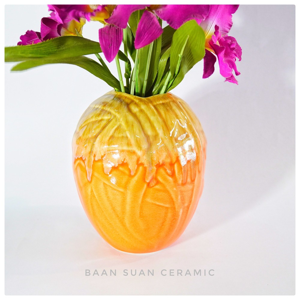แจกัน-เซรามิค-ที่ใส่ดอกไม้-ตกแต่งบ้าน-แจกันเซรามิก-แจกันดอกไม้-แจกันทรงแปลก-ของแต่งบ้านสวยหรู-vase-baansuanceramic