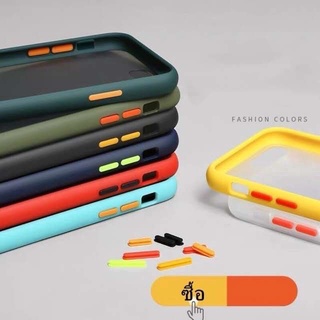 เคสหลังด้านขอบสี Xiaomi Mi10T / MI10TPRO Redmi Redmi10 / Redmi Note10 / Redmi Note10 5G ขอบนิ่ม