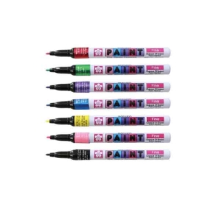 Sakura ปากกาเพ้นท์เล็ก หัวเล็ก 1.0 mm SAKURA PAINT MARKER XPMK