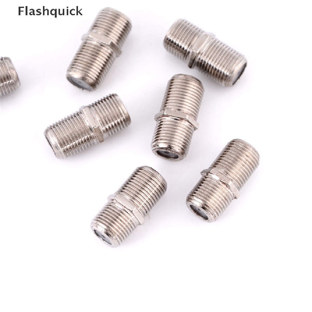 flashquick-10pcs-aluminium-alloy-connector-f-plug-coupler-adapter-hd-tv-coax-cable-hot-sell