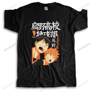 เสื้อผ้าผชเสื้อยืดแขนสั้น ผ้าฝ้าย พิมพ์ลายอนิเมะ Haikyuu Tobio Kageyama Hinata Shoyo เหมาะกับของขวัญ สําหรับผู้ชายS-5XL