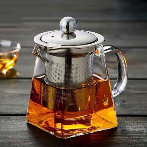 เหยือกแก้วชงชา-ทนความร้อน-กาน้ำชาสแตนเลสกรอง-กาน้ำชาที่อุณหภูมิสูง