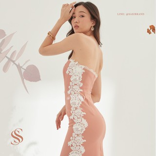 Bysasi เดรสไปงานแต่ง Aurora Strapless Mini Dress Preorder 7 Days