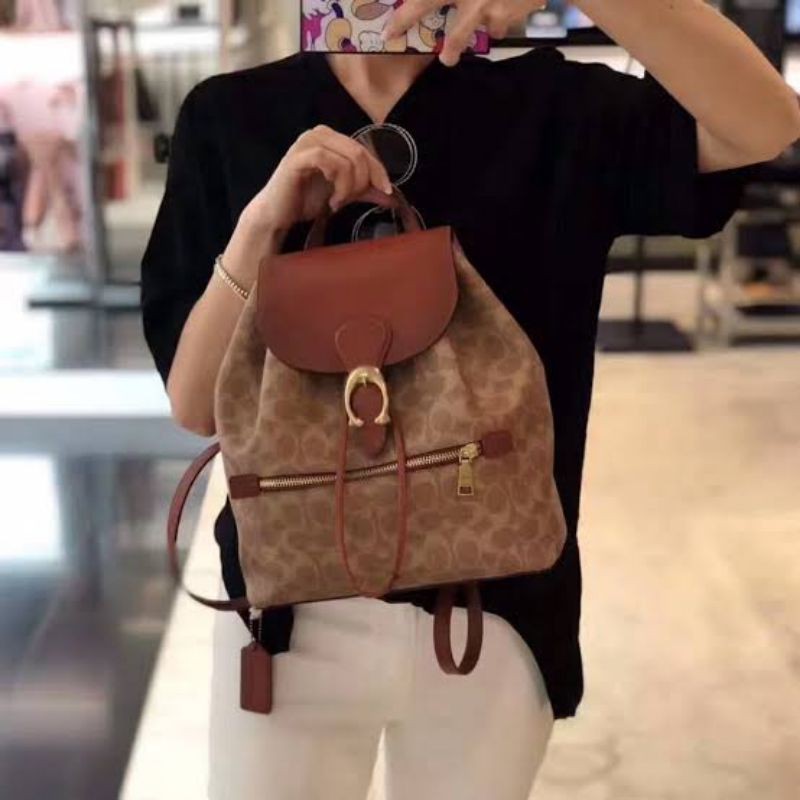Coach top evie backpack
