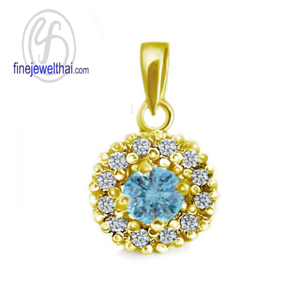 finejewelthai-จี้โทพาซ-โทพาซ-จี้พลอย-พลอยประจำเดือนเกิด-topaz-pendant-birthstone-p1081tp00e