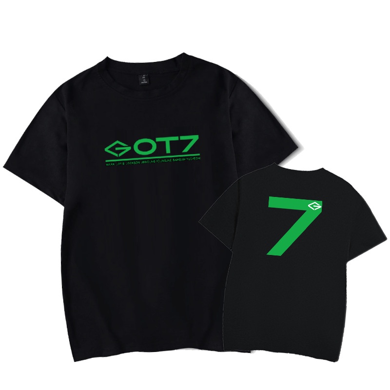 got7-ายก๊อตเซเว่น-t-shirtกลุ่มนักร้องเกาหลี-s-5xl-พิมพ์เสื้อยืดเสื้อยืดผู้ชายเสื้อยืดผู้หญิง-สีดำ-สีขาว-lt-2022-gt