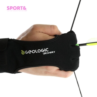 ภาพขนาดย่อของสินค้าถุงมือยิงธนู Archery glove ปกป้องนิ้วของนักยิงธนูเมื่อดึงสายขณะยิง