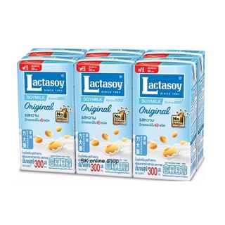 ภาพหน้าปกสินค้าLactasoy แลคตาซอย นมถั่วเหลือง รสหวาน ขนาด 300 มิลลิลิตร(แพ็ค6) ที่เกี่ยวข้อง